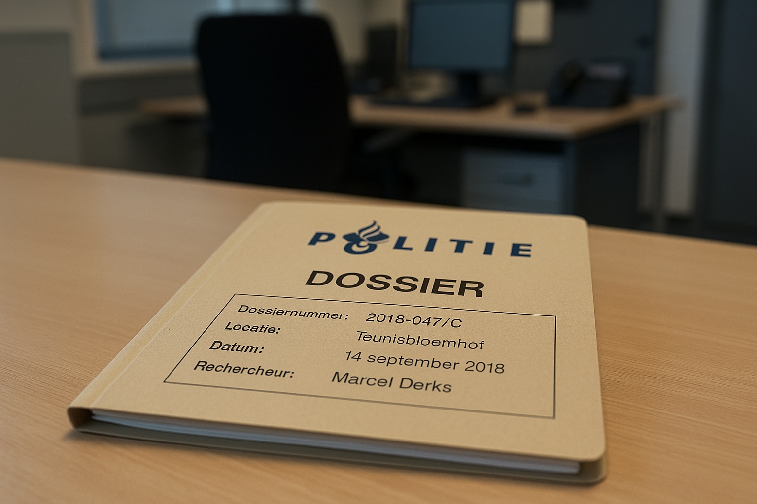 Zoek zelf naar aanwijzigingen in het dossier van Moordspel De Boze Buurman