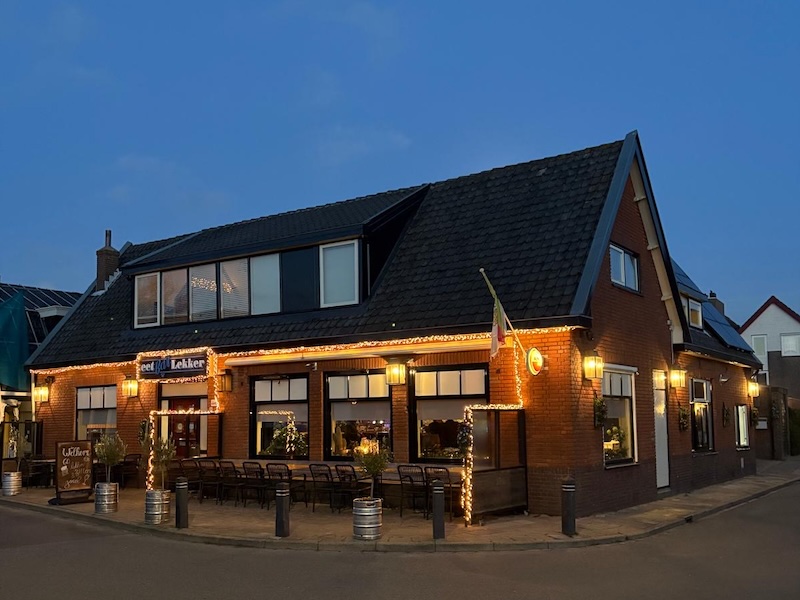 EetBarLekker Limmen buitenkant – Dinerspel locatie Noord-Holland