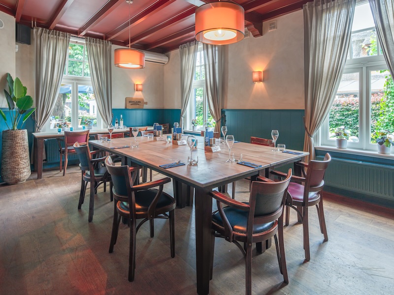 Grandcafé Boutique Hotel Eemland Eemnes interieur – Zaal voor dinerspel en groepsuitje
