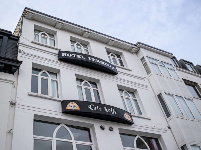 Brasserie Leffe Turnhout buitenkant – Dinerspel locatie Antwerpen