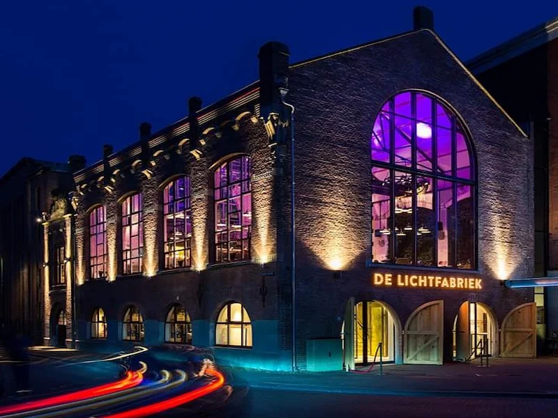De Lichtfabriek Gouda buitenkant – Dinerspel locatie Zuid-Holland
