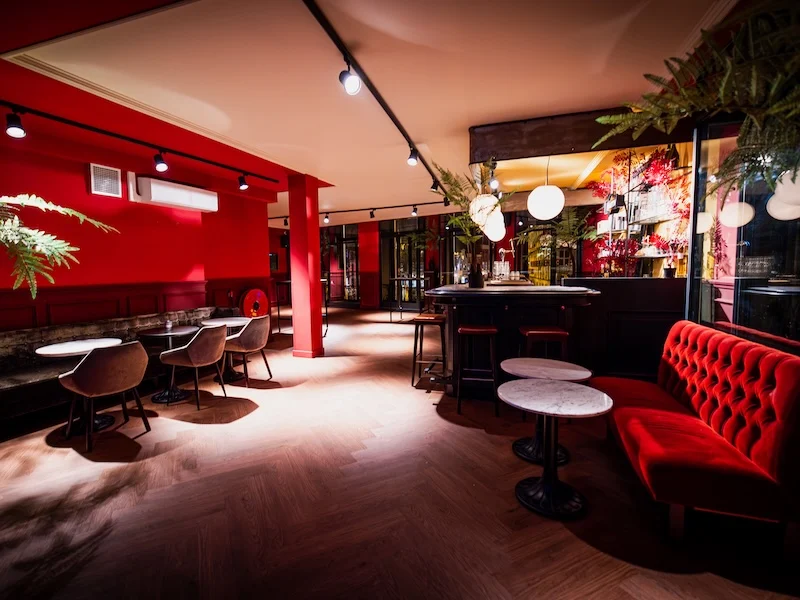 Foodbar De Zalm Gouda interieur – Zaal voor dinerspel en groepsuitje
