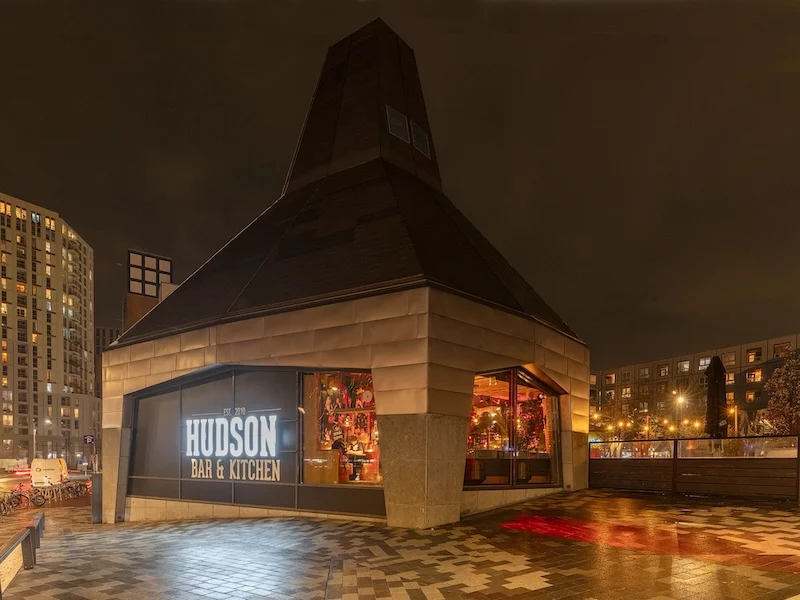 Restaurant Hudson Nieuwegein entree – Teamuitje locatie Utrecht