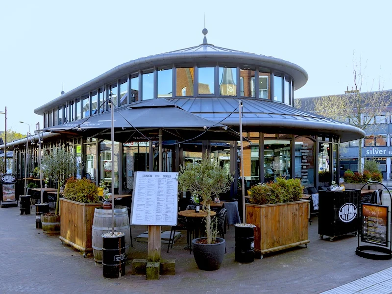 Restaurant Hudson Voorschoten ingang – Groepsuitje locatie Zuid-Holland