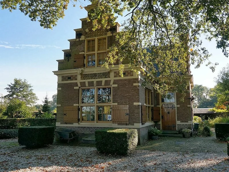 Kasteel Duivenvoorde Voorschoten groen Kasteel Duivenvoorde in Voorschoten omringd door groen – Illustratie Zuid-Holland