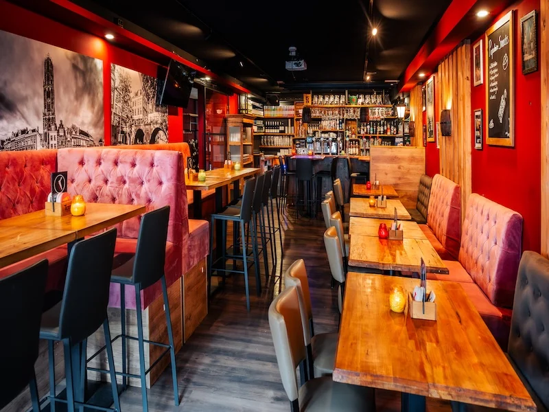 Interieur van Café Restaurant De Beuntjes in Utrecht
